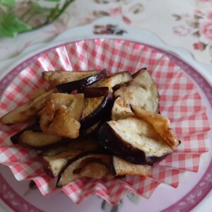 茄子のマヨカレー炒め